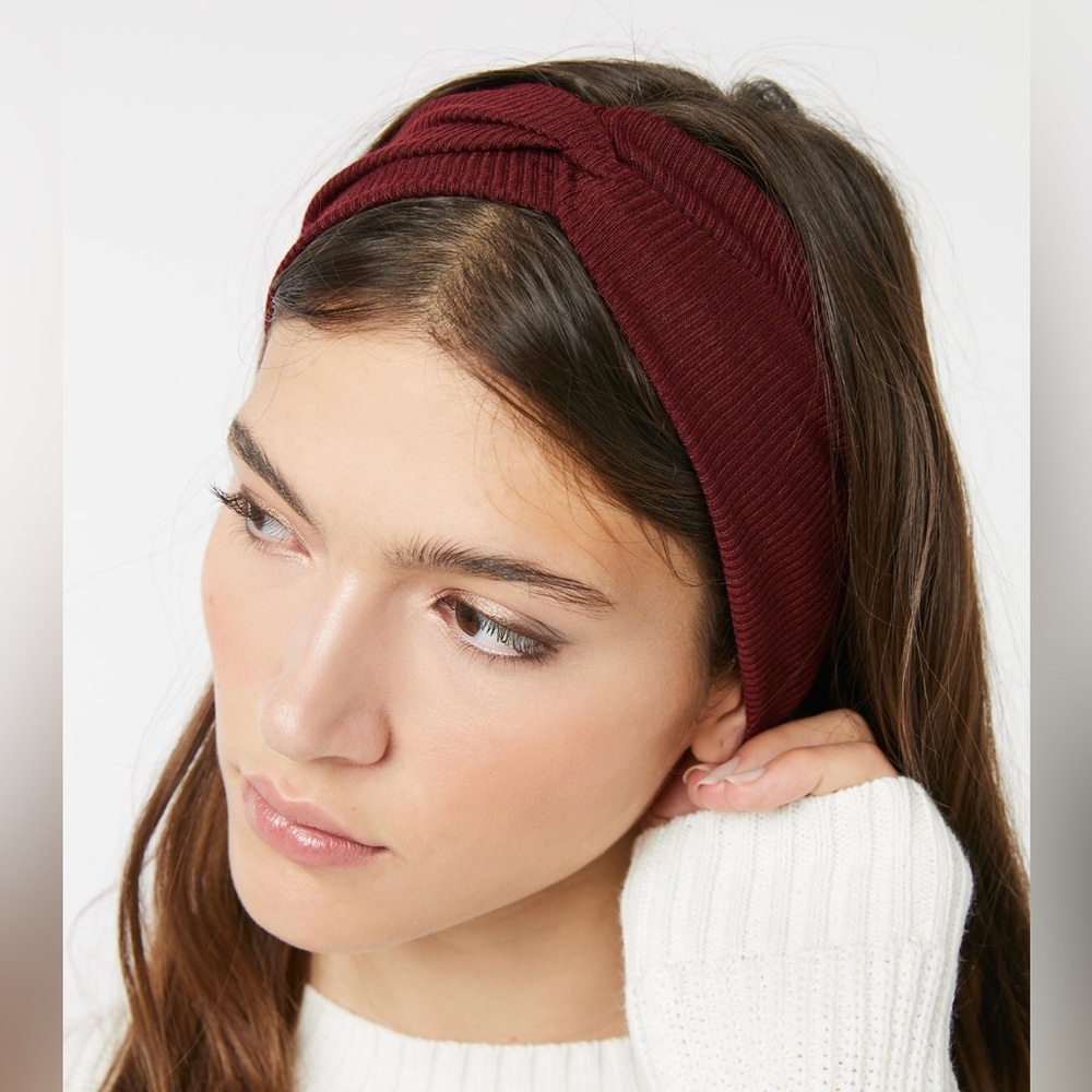 Twisted Ribbed Head-wrap Headband
